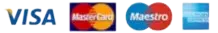 WE ACCEPT ALL MAJOR CREDIT AND DEBIT CARDS